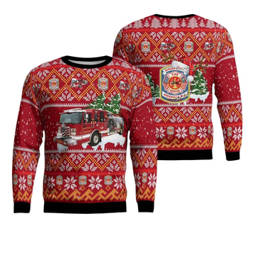 Duncan Chapel Fire District Hawaiian Shirt Christmas AOP Sweater ? Usalast