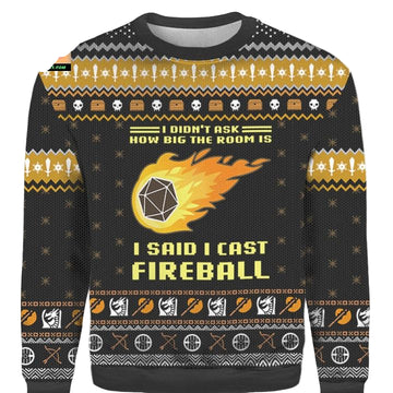 Dungeons And Dragons Ugly 3D Christmas Sweater ? Usalast
