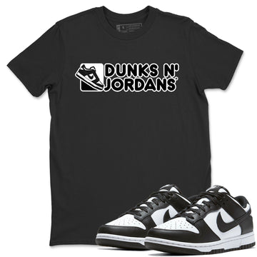 Dunks N Air Jordans Unisex Tops - Dunk Panda