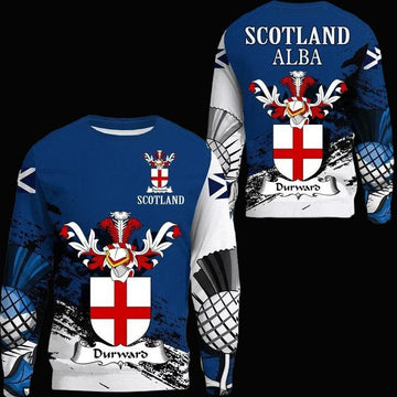 Durward Scottish Family Crest Scotland Special Sweater A7 ? Usalast