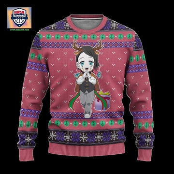 Enmu Demon Slayer Anime Ugly Christmas Sweater Xmas Gift ? Usalast