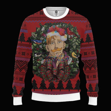Escanor Nanatsu No Taizai Mc Ugly Christmas Sweater Thanksgiving Gift ? Usalast