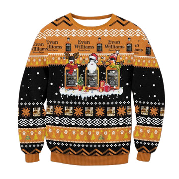 Evan Williams Bourbon Ugly Christmas Sweater 2022 ? Usalast