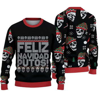 Feliz Navidad Putos Ugly Sweater Chrismas ? Usalast
