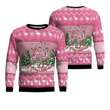 Flamingo Christmas Sweater 3D ? Usalast