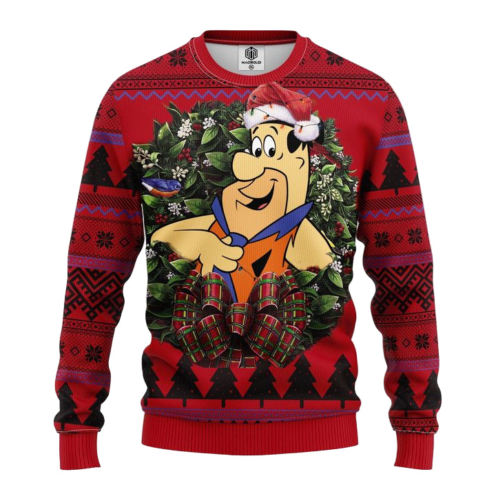 Flintstone Noel Mc Ugly Christmas Sweater Thanksgiving Gift ? Usalast