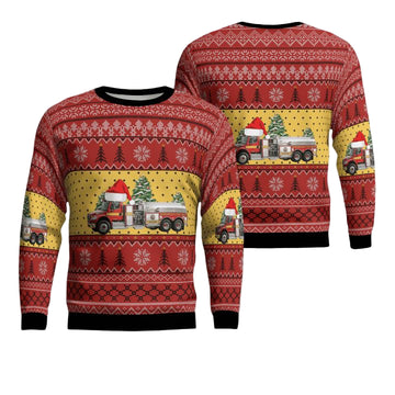 Florida Jacksonville Fire and Rescue Department Sweater 3D ? K431 ? Usalast