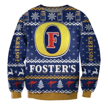 Foster?s Lager Ugly Christmas Sweater 2022 ? Usalast