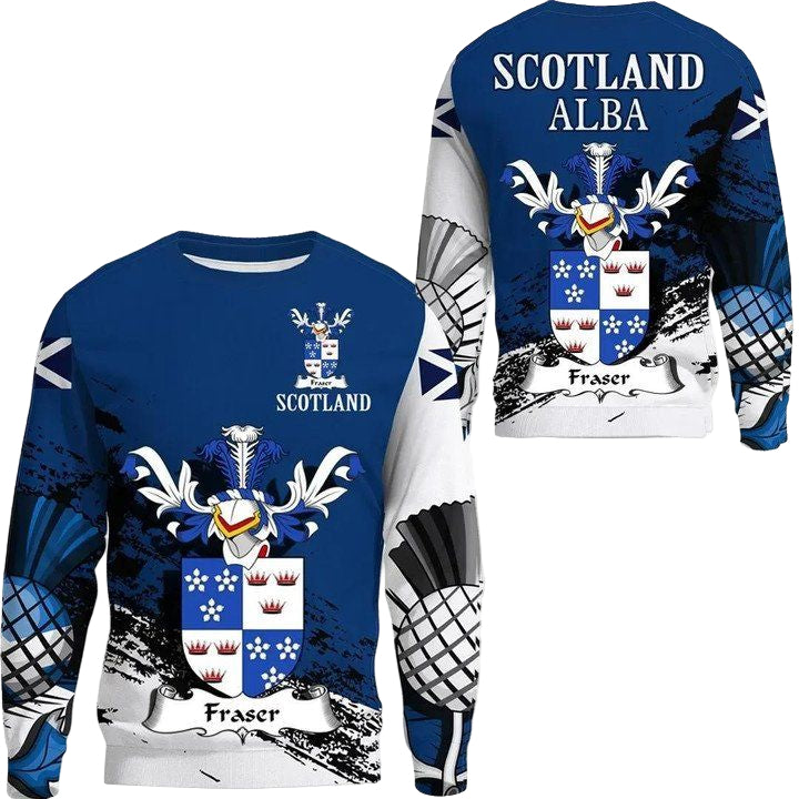 Fraser Scottish Family Crest Scotland Special Sweater A7 ? Usalast