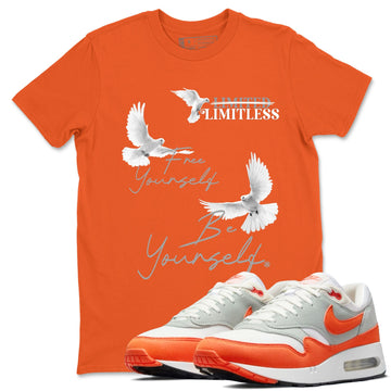 Free Yourself Be Yourself Sneaker Tees - Air Max 1 Cosmic Clay