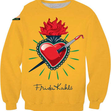 Frida Kahlo Pierced Heart Sweater ? Usalast
