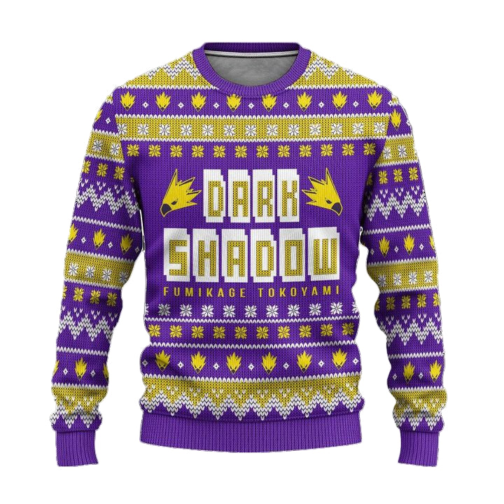 Fumikage Anime Ugly Christmas Sweater My Hero Academia Xmas Gift ? Usalast