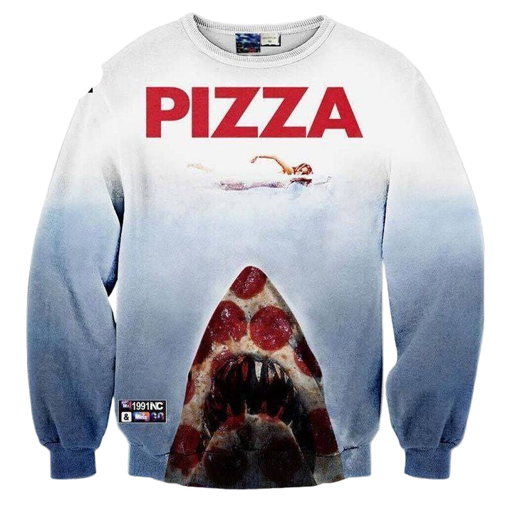 Funny Design 3D Sweater Women Men Long Sleeve Pullovers Sexy Lady Shark Hoodies Slim Plus Size S-Xl Sh4721 ? Usalast