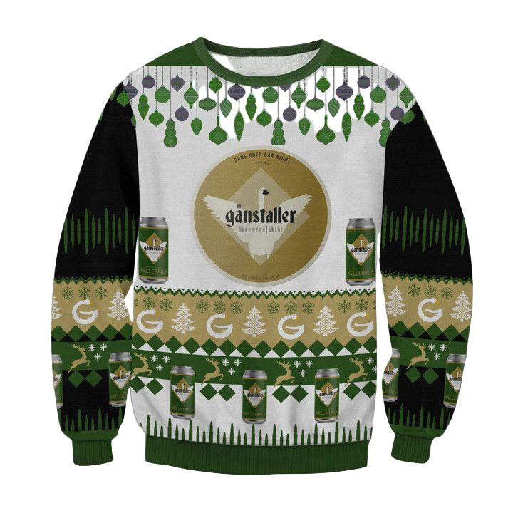 Ganstaller Braumanufaktur Ugly Christmas Sweater 2022 ? Usalast