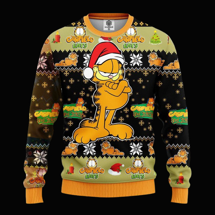 Garfield 3D Ugly Christmas Sweater Amazing Gift Idea Thanksgiving Gift ? Usalast