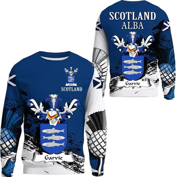 Garvie Scottish Family Crest Scotland Special Sweater A7 ? Usalast