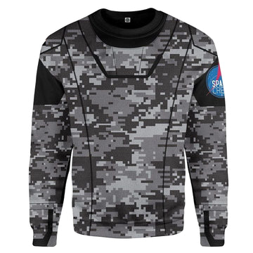 Camo Space Crew Spacesuit Custom Sweater Apparel ? Usalast