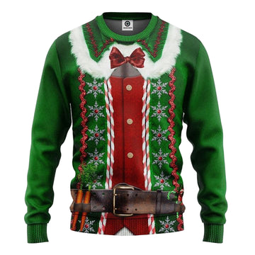 Christmas Elf Custom Sweater Apparel ? Usalast