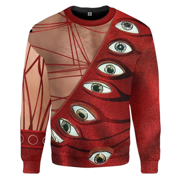 Freddie Mercury Eyeball Suit Custom Sweater Apparel ? Usalast