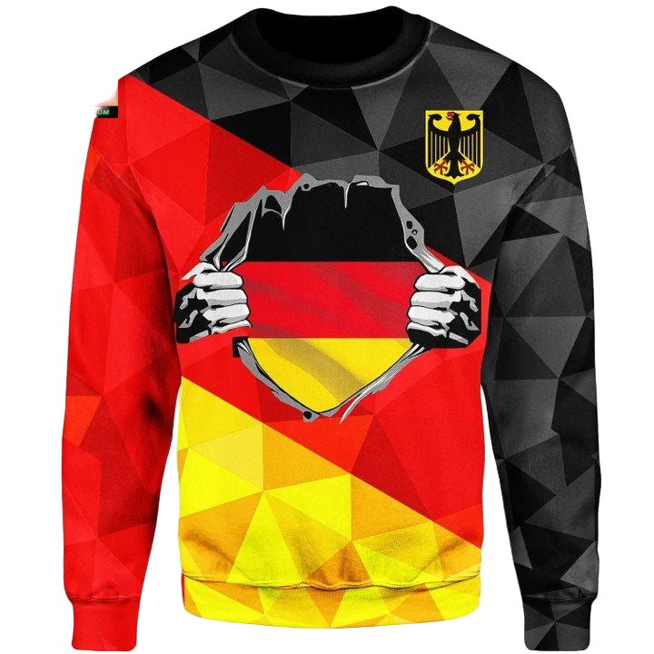 Germany Sweater ? Germany Coat Of Arms Flag Color ? Bn20 ? Usalast