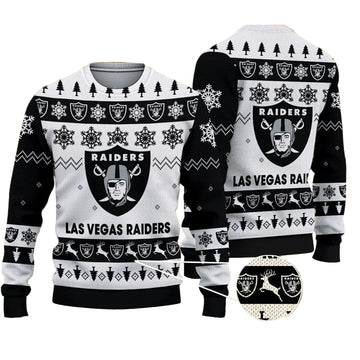 Las Vegas Raiders Woolen Sweater BGSWT114