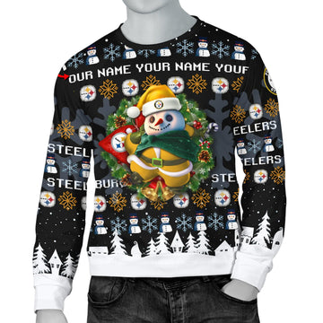 Pittsburgh Steelers Personalized Woolen Sweater BG73