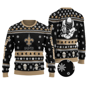 New Orleans Saints Personalized Sweater 35