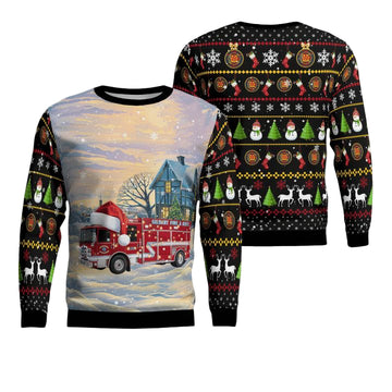 Gilbert Arizona Gilbert Fire Department Christmas Sweater 3D ? Y931 ? Usalast