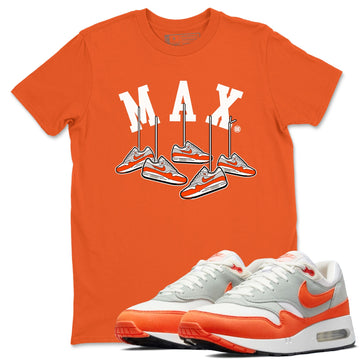 Hanging Sneakers Sneaker Tees - Air Max 1 Cosmic Clay
