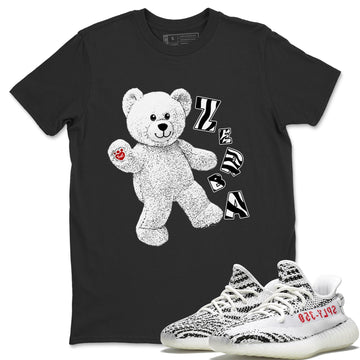 Hello Bear Unisex Tops - Yeezy 350 Zebra
