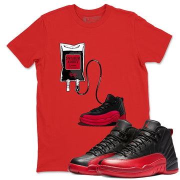 Sneaker Therapy Unisex Graphic T-Shirts To Match Sneakers 12s Retro Flu Game