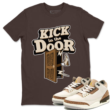 Kick In The Door Unisex Tops - Air Jordan 3 Palomino