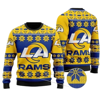 Los Angeles Rams Wool Ugly Christmas Sweater ? Usalast