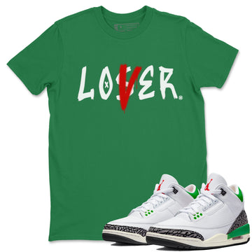 Loser Lover Unisex Tops - Air Jordan 3 Lucky Green