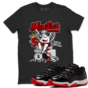 Manifest Money Sneaker Tees - Air Jordan 11 Bred