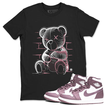 Neon Bear Sneaker Tee - Air Jordan 1 Mauve