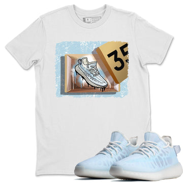 New Kicks Unisex Tops - Yeezy 350 Mono Ice