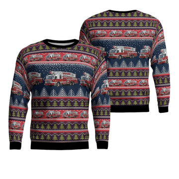 Oklahoma City Fire Department AOP Sweater ? Usalast