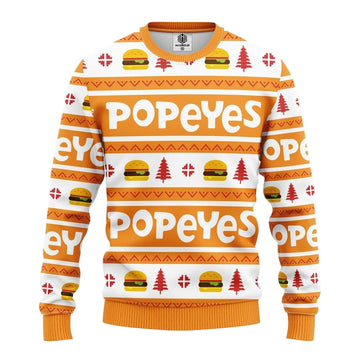 Popeyes Ugly Christmas Sweater Amazing Gift Idea Thanksgiving Gift ? Usalast