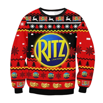Ritz Crackers Ugly Christmas Sweater 2022 ? Usalast