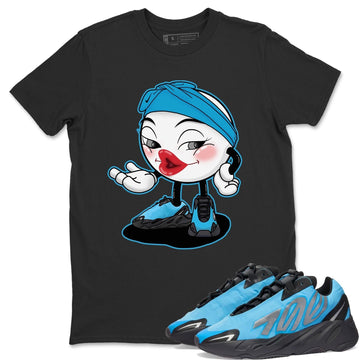 Sexy Chu Unisex Tops - Yeezy 700 Bright Cyan