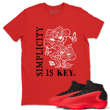 Simplicity Is Key Sneaker Tees - AE 1 Bred