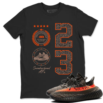 Sneaker Emblem Sneaker Tees - Yeezy 350 Carbon Beluga