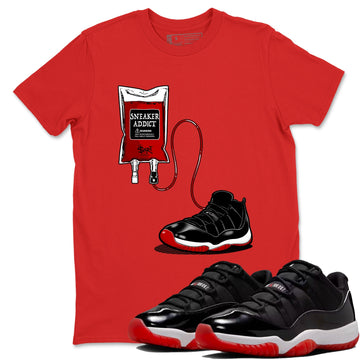 Sneaker Therapy Sneaker Tees - Air Jordan 11 Bred