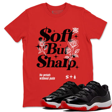 Soft but Sharp Sneaker Tees - Air Jordan 11 Bred