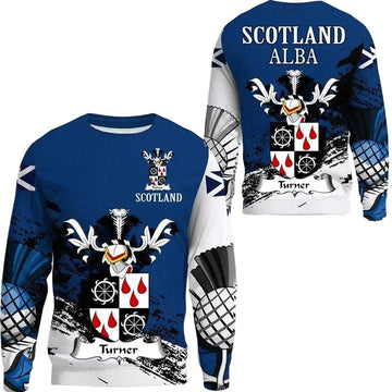 Turner Scottish Family Crest Scotland Special Sweater A7 ? Usalast