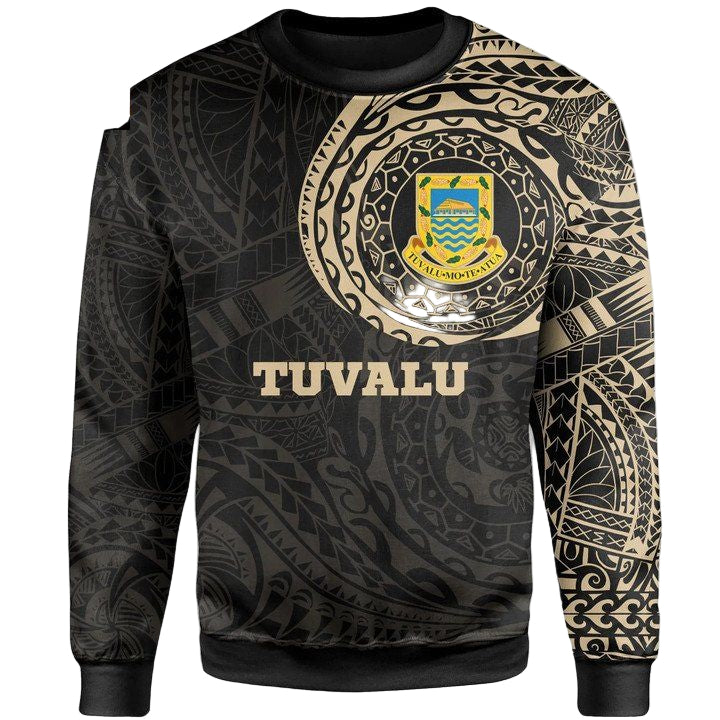 Tuvalu In My Heart Tattoo Style Sweater Knitted Long-Sleeved Sweater A7 ? Usalast