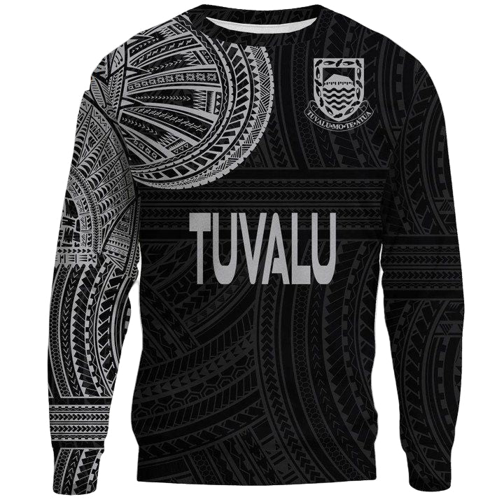 Tuvalu Sweater Polynesian Tattoo Style A27 ? Usalast