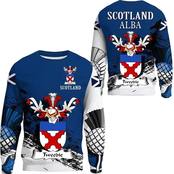 Tweedie Scottish Family Crest Scotland Special Sweater A7 ? Usalast