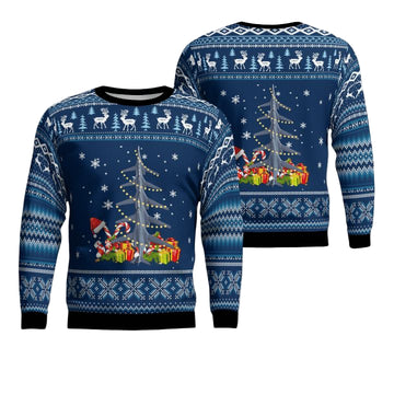 US Air Force Rockwell B-1 Lancer Christmas AOP Sweater ? Usalast